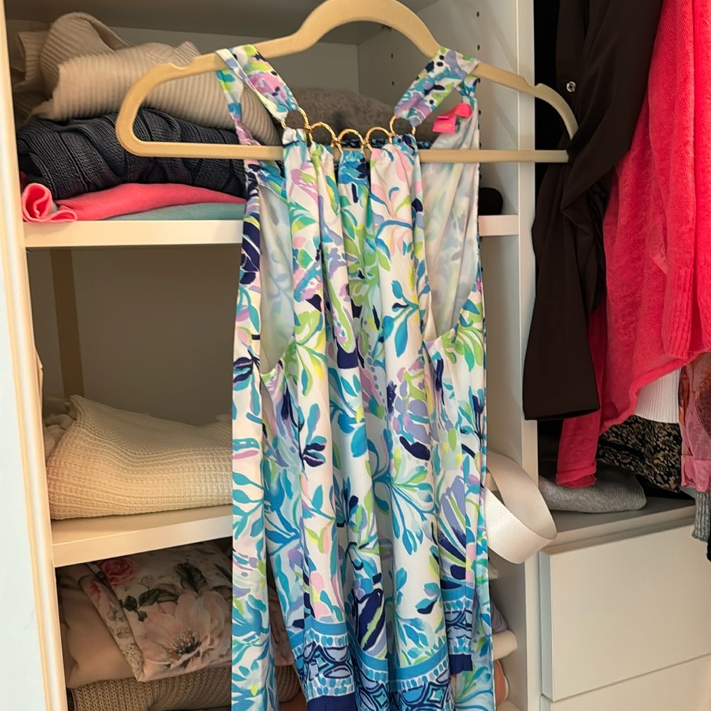 lily pulitzer multi colored top